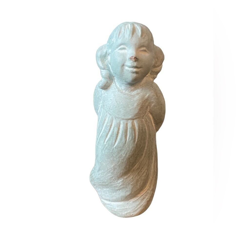 Isabel Bloom 1999 Signed Cement Sculpture Innocent Angel